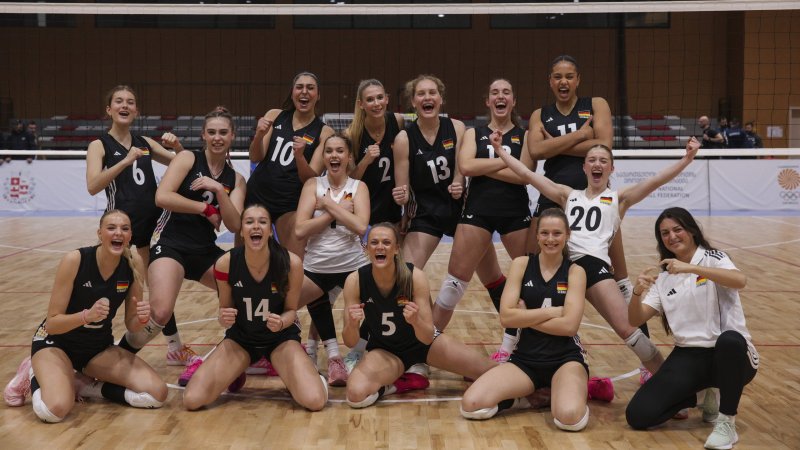 U18-Frauen des DVV erspielen sich in Tiflis das EM-Ticket