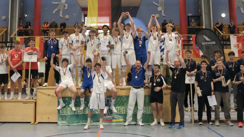 U 18 männlich: LE Volleys aus Leipzig verteidigen DM-Titel